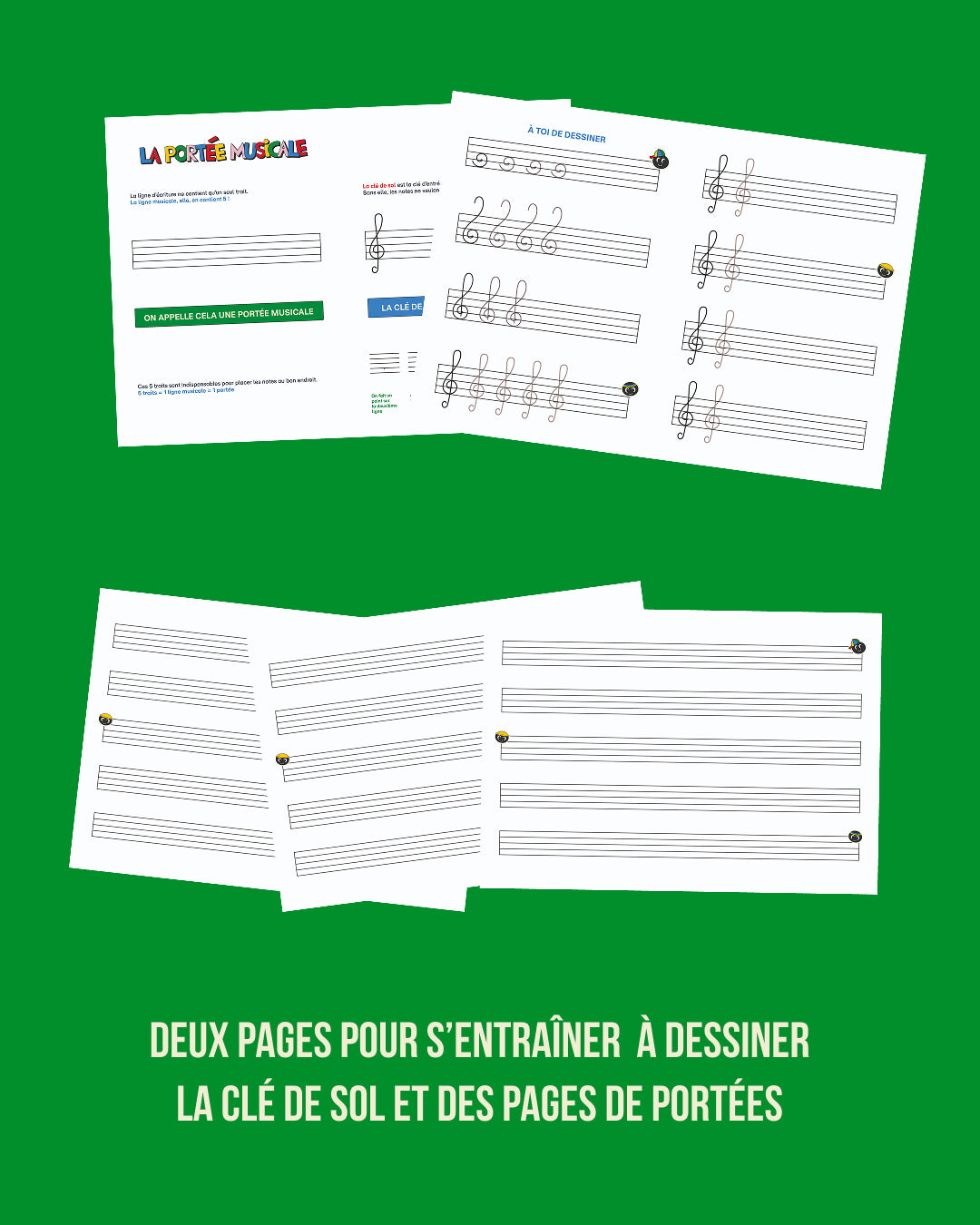 Mon cahier de portées - Par Claire Wyniecki