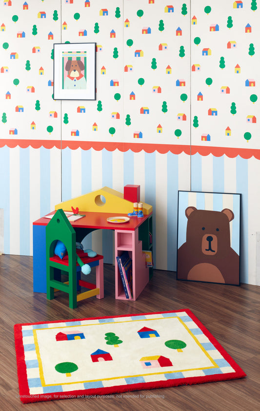 Tapis Village Choeur Coeur x Tapicheri