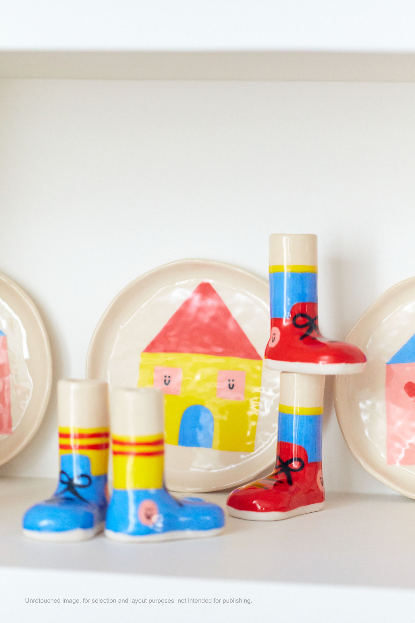 Les mini vases Choeur Coeur x Wobbly Studio ROUGE