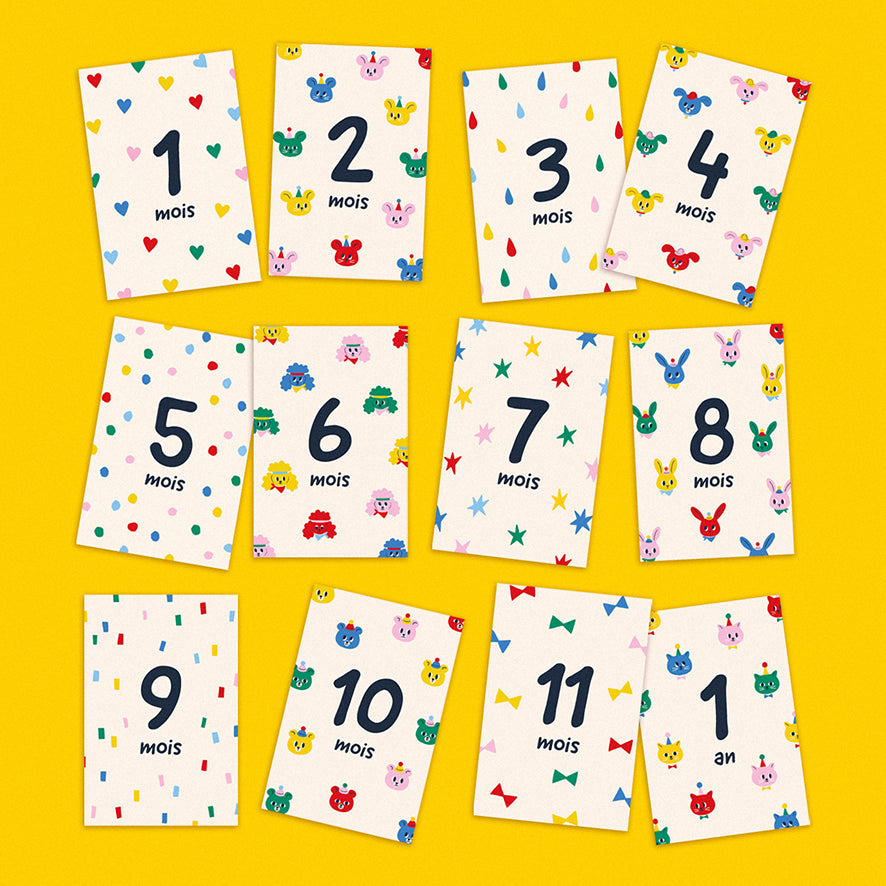 Le set de cartes étapes "Ma première année"