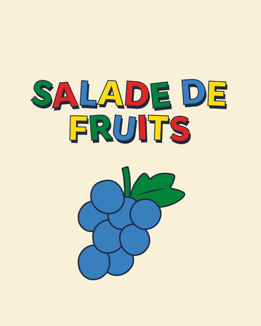 Coffret Salade de fruits - Maternelle