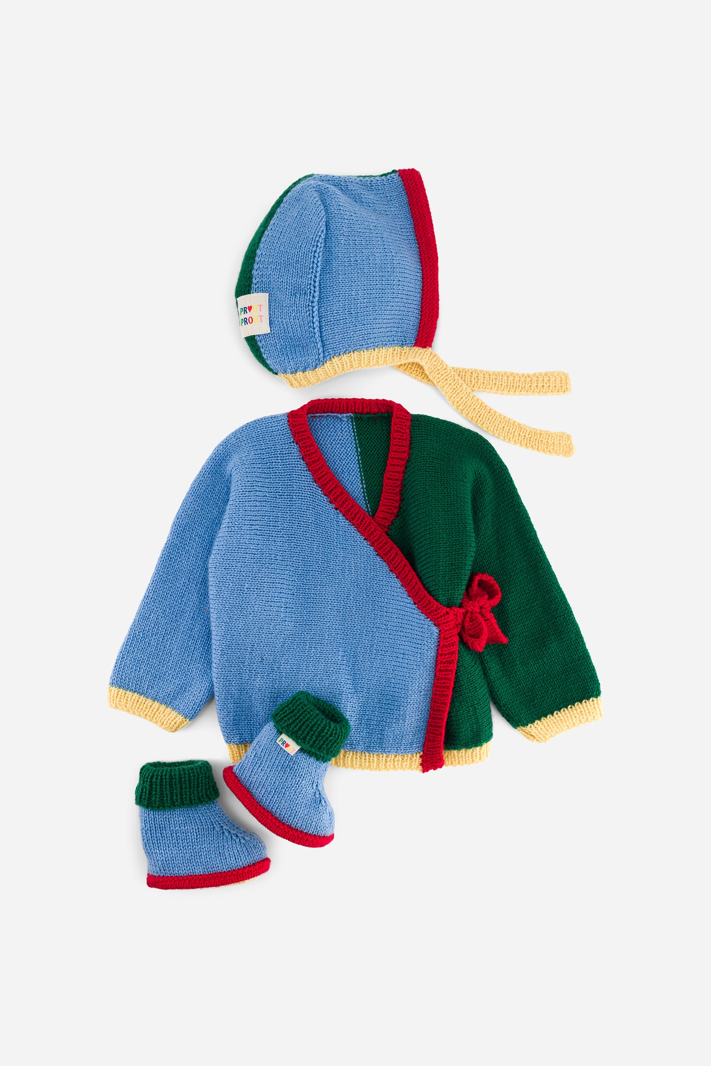 Le trousseau de naissance Bleu