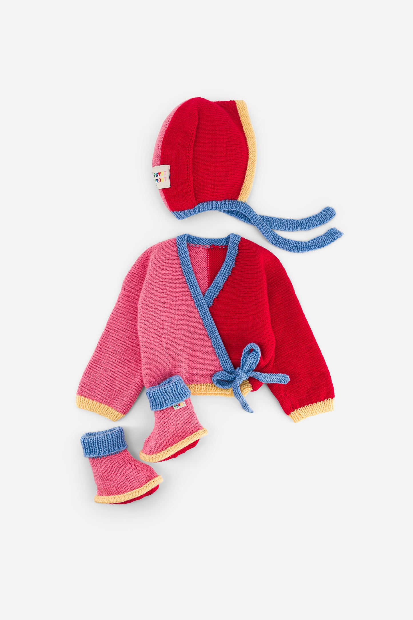 Le trousseau de naissance rose