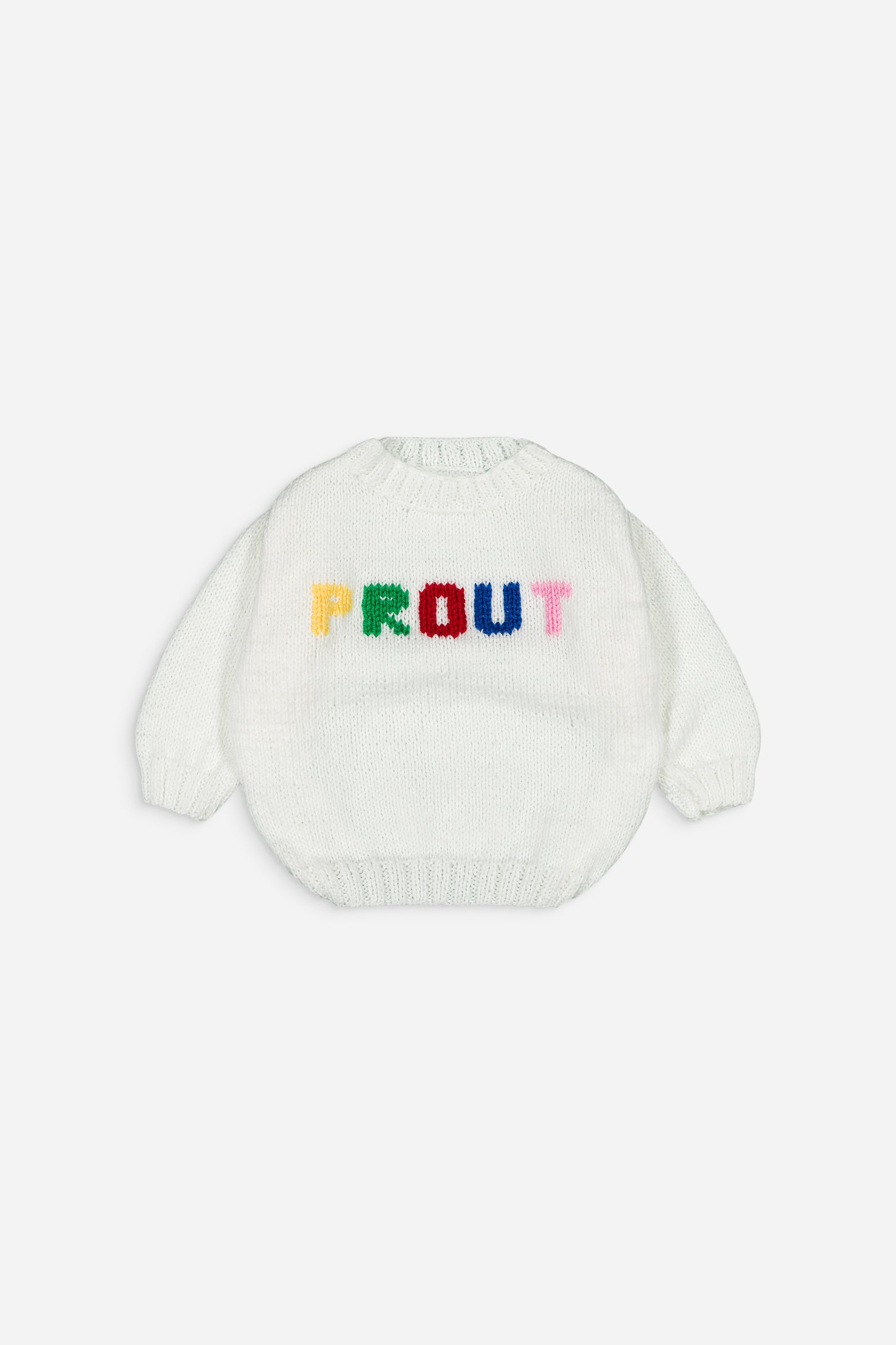 Le pull en laine PROUT
