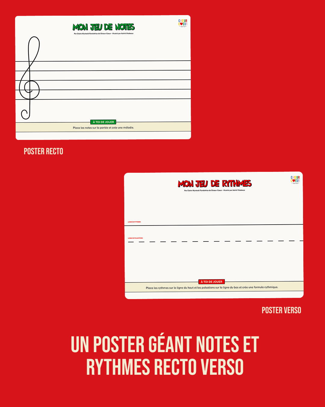 Mon kit rythmes et notes - Par Claire Wyniecki