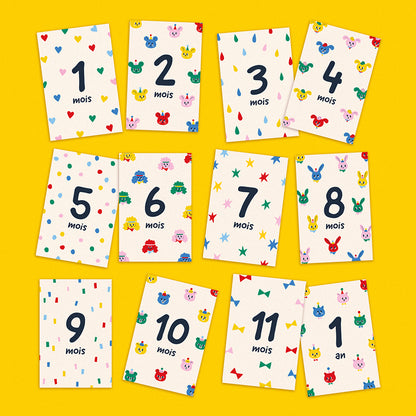 Le set de cartes étapes "Ma première année"