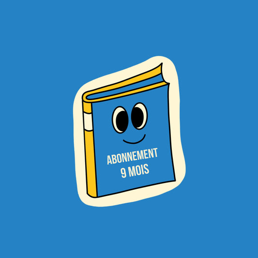Abonnement de livres 9 mois