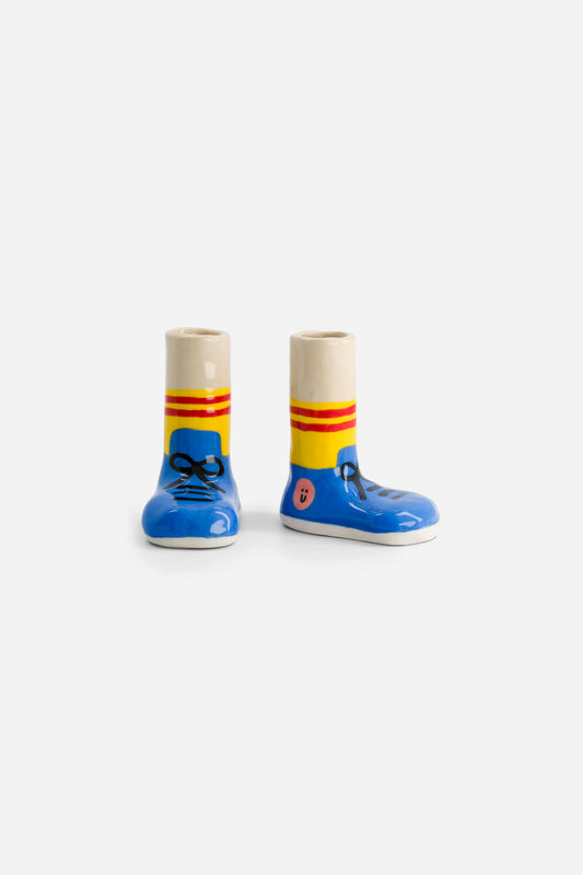 Les mini vases Choeur Coeur x Wobbly Studio BLEU