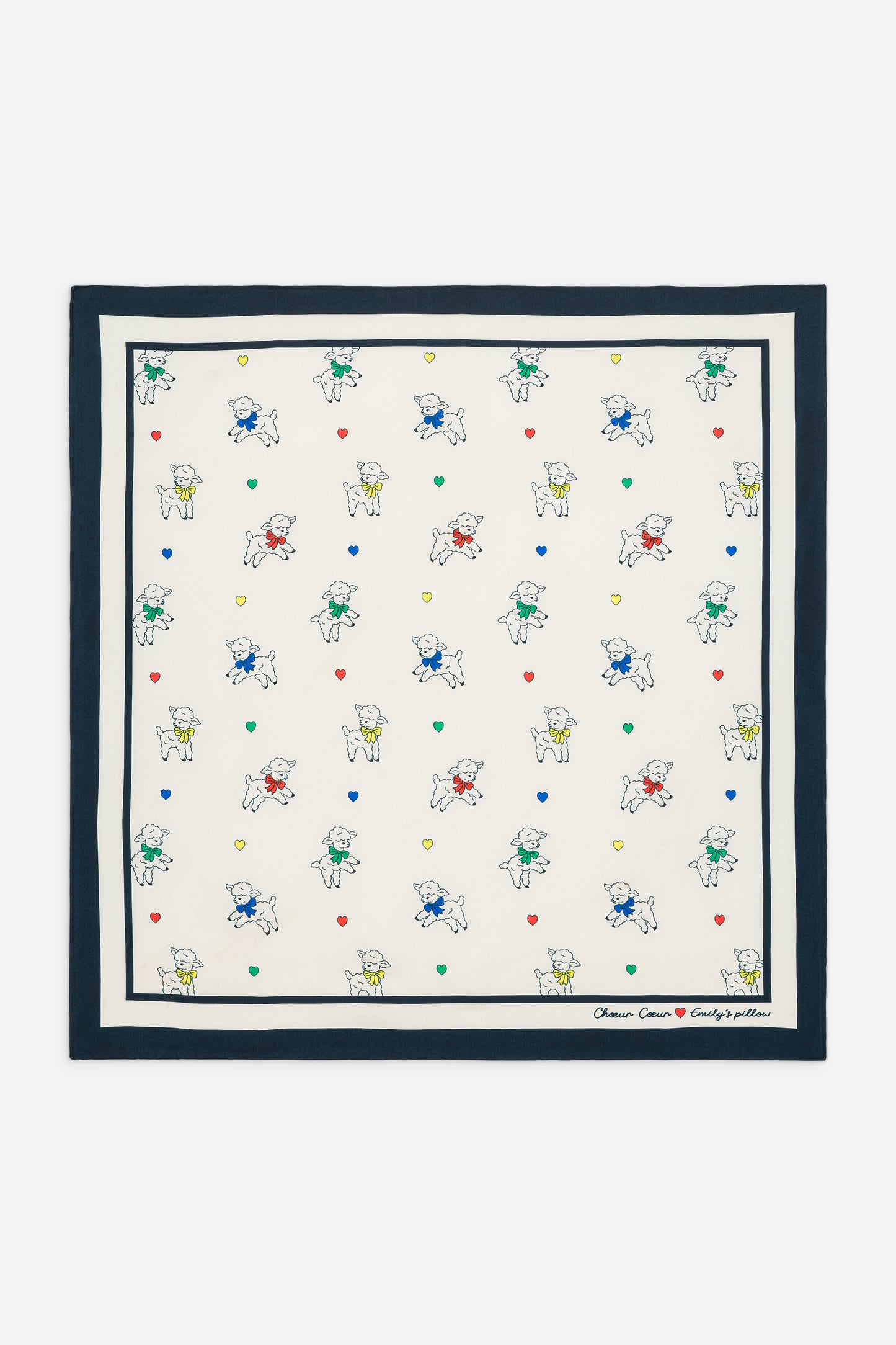 PRECOMMANDE Foulard - Emily's Pillow X Choeur Coeur