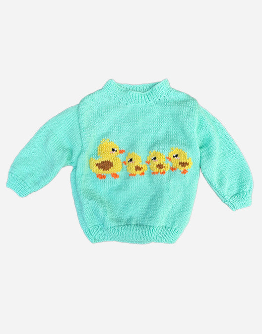 PULL RÉGINE FAMILLE POUSSIN 2 ANS