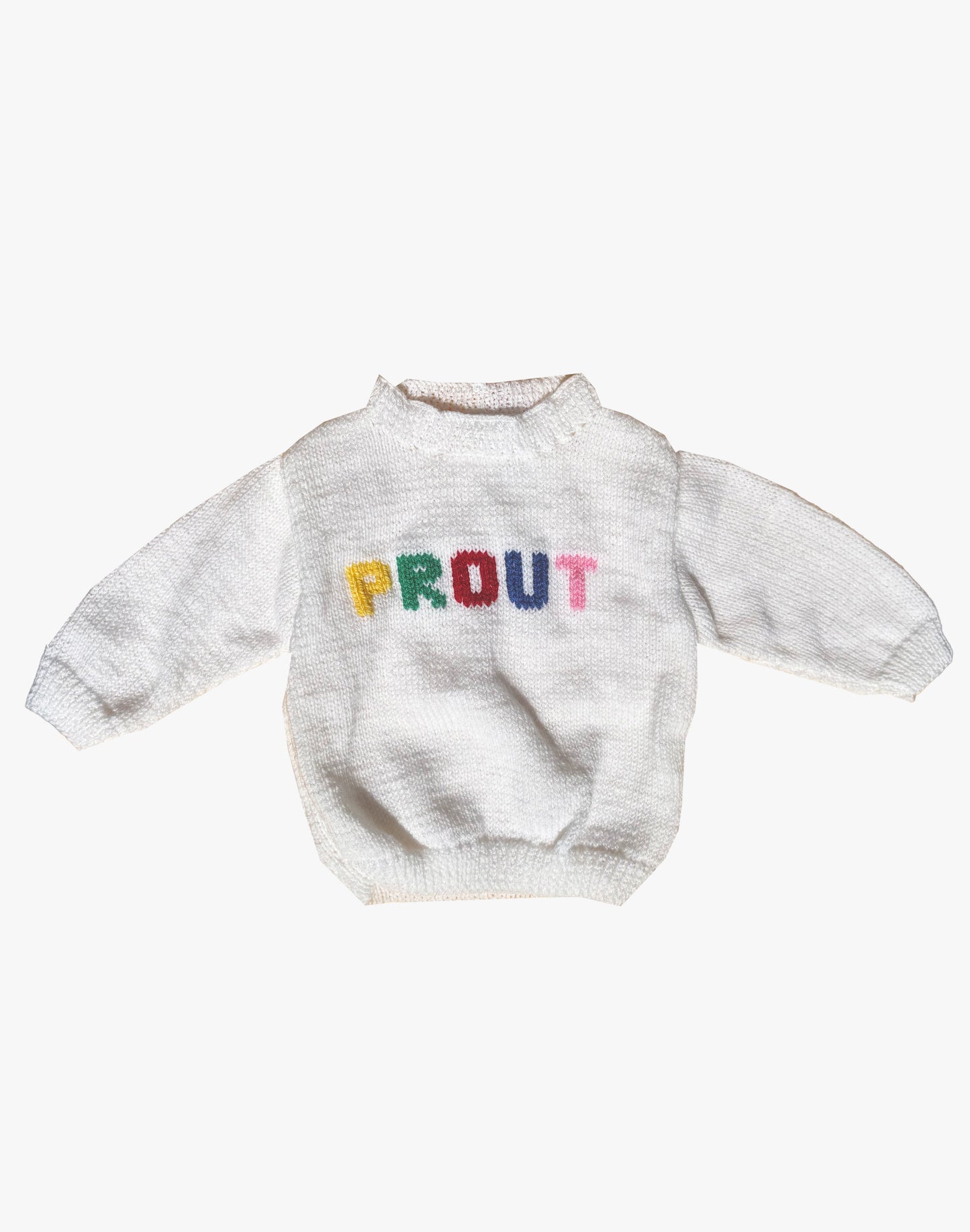 PULL PROUT MANCHES LONGUES DE 12/18 MOIS À 6 ANS