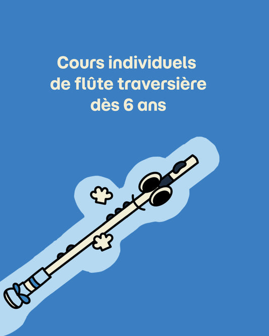 Cours individuels de flûte traversière