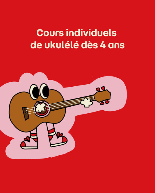 Cours individuels de ukulélé